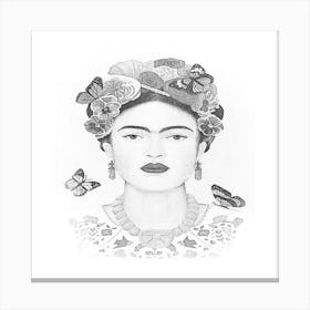 Frida Kahlo 1 Canvas Print