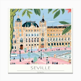 Seville Canvas Print