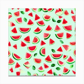 Watermelon Slices 3 Canvas Print