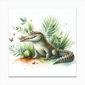 Crocodile 4 Canvas Print