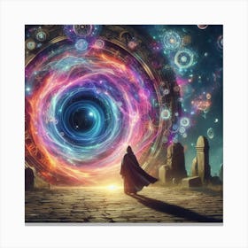 Lucid Dreaming paintings art print 1 Canvas Print