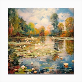 Purl of Serenity Canvas Print