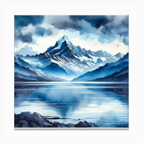 New Zealand Mountains Canvas Print