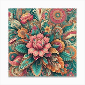 Russian Paisley Canvas Print