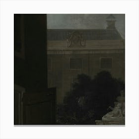 'The Garden At Night' Canvas Print