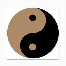 Yin Yang Symbol 32 Canvas Print