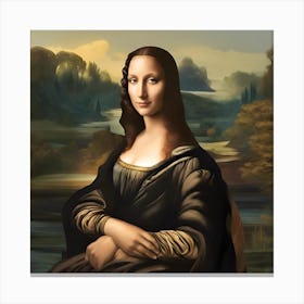 Mona Lisa de Magnifico I Canvas Print