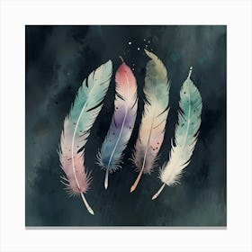 Feathers Canvas Print