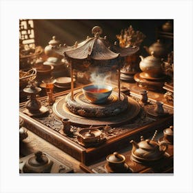 Tea Art 333 Canvas Print