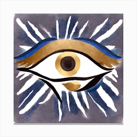 The eye of Horus symbol Canvas Print