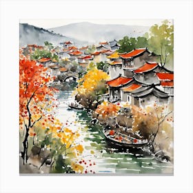 Chinese Painting (22) Canvas Print
