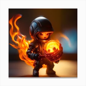 Fireball Canvas Print