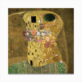 Kiss By Gustav Klimt Canvas Print