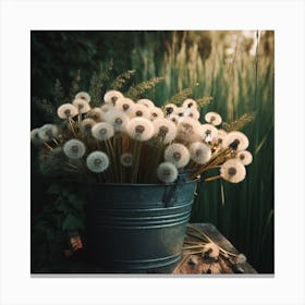 Dandelion Canvas Print