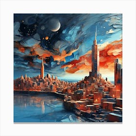 Cityscape Canvas Print