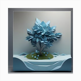 Paper Art Canvas Print