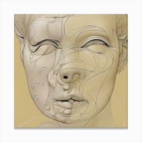 The Face Canvas Print