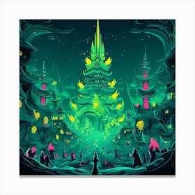 The New Year in Hisseii Canvas Print