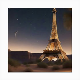 Eiffel Tower 2 Canvas Print