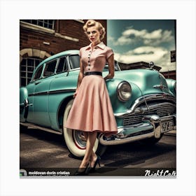 Vintage Car Canvas Print