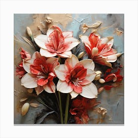 Amaryllis 2 Canvas Print