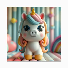 Unicorn 252 Canvas Print