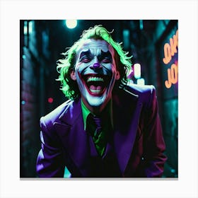 Joker 9 Canvas Print