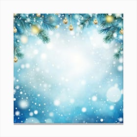 Screen Frame Glow Garland Holiday Bright Snowflake Space Festive Beautiful Light Closeup (19) Canvas Print