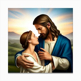 Jesus My Lord and Saviour Canvas Print