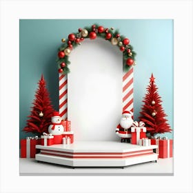 Holiday Cheer Stage Canvas Print