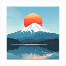 Mt Fuji 2 Canvas Print