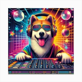 Dj Doggy Canvas Print