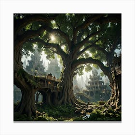 Tree Of Life 60 Canvas Print