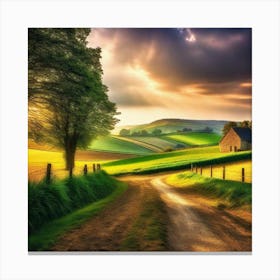 Country Road 29 Canvas Print