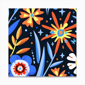 Floral Pattern Canvas Print