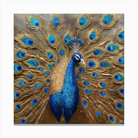 Peacock 6 Canvas Print