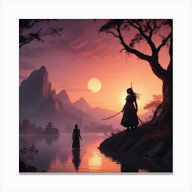 Samurai 3 Canvas Print