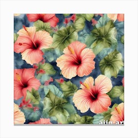 Hibiscus Canvas Print