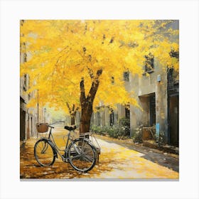 Autumn In Paris Canvas Print