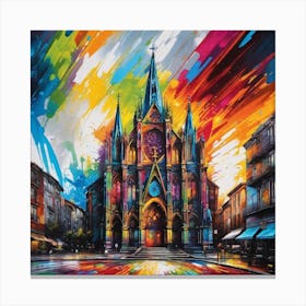 Cathedral Of Saint Martin Canvas Print