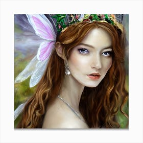 Pretty Fairy Canvas Print
