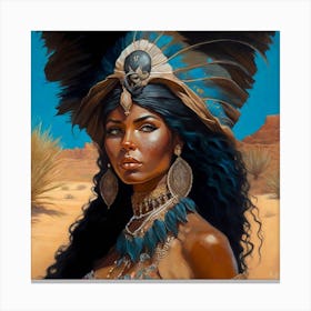 Queen Of The Desert 1 Canvas Print