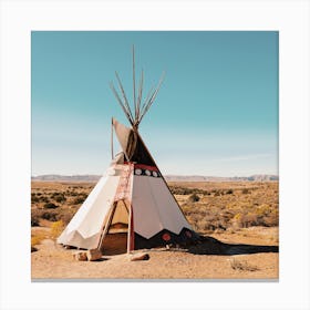 New Mexico Tepee Canvas Print