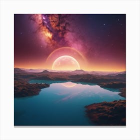 Nebula Gaze Canvas Print