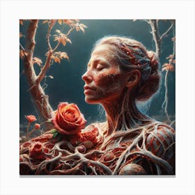 'The Tree Of Life' 5 Canvas Print