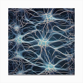 Neural Network 9 Canvas Print