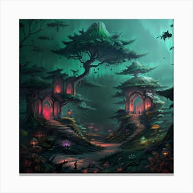 Fantasy Painting, Fantasy Painting, Fantasy Painting Canvas Print