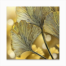 Ginkgo Leaves 36 Canvas Print