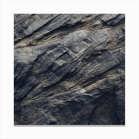 Photography Of The Texture Of A Rugged Mountain2 Canvas Print