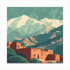 Moroccan Village 1 Canvas Print